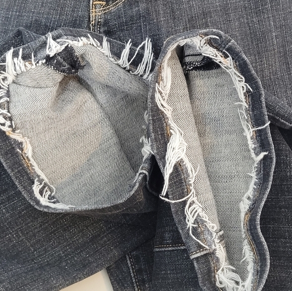 Gap Womens Low Rise Boot Cut Stretch Jeans w/Altered Hem - Size 6L / 33" Inseam - Picture 8 of 9